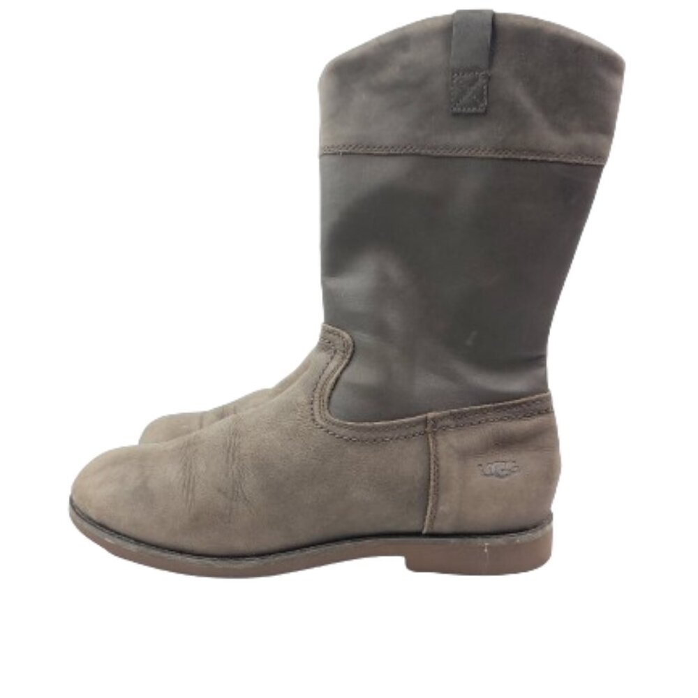 UGG Australia Women's Brown Olive Fern 1008798K Mid-Calf‎ Riding Boots Size 6